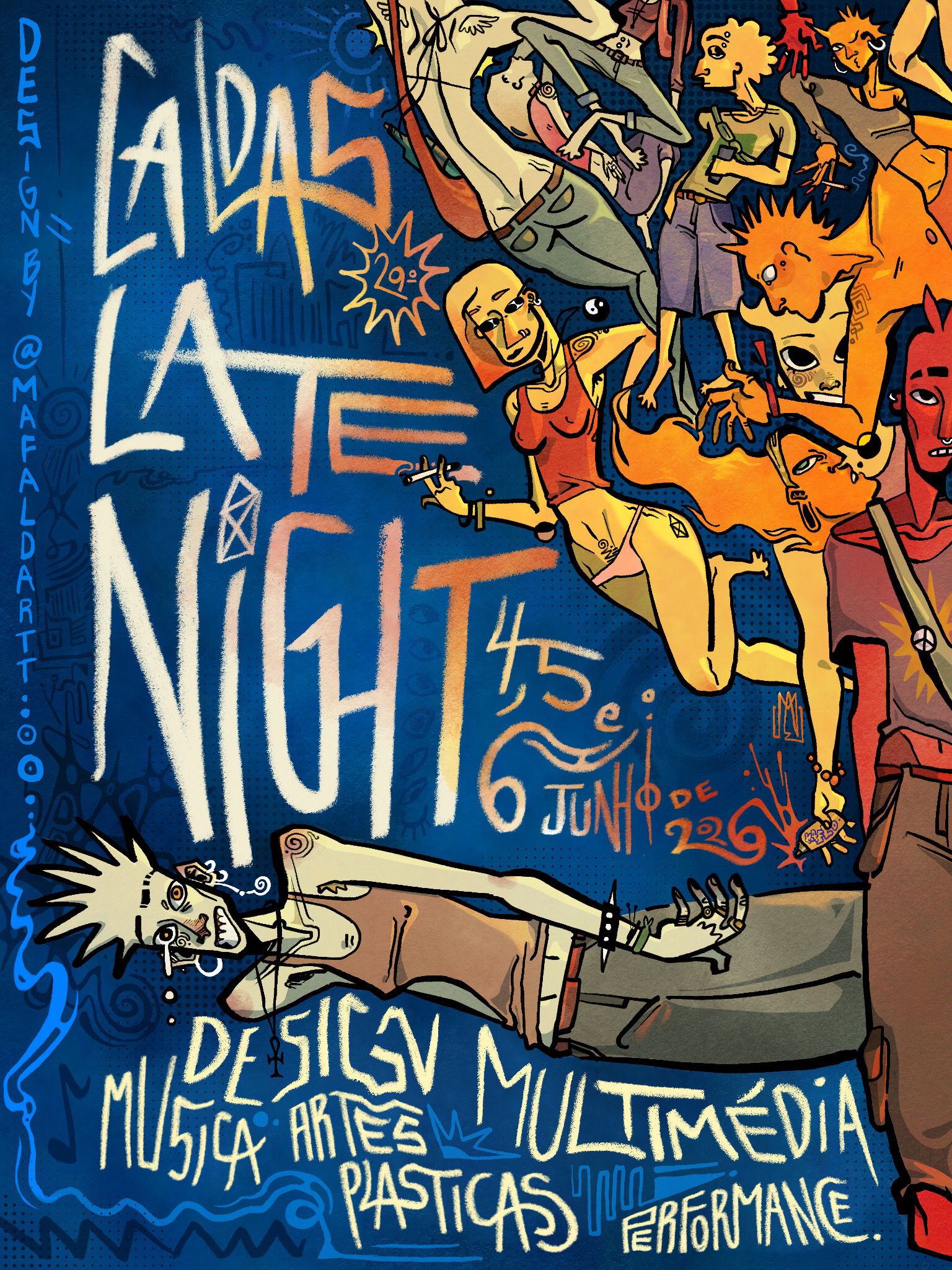 Cartaz Caldas Late Night 29